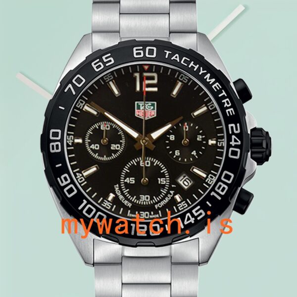 Tag Heuer Formula 1 43mm Men CAZ1010.BA0842 Quartz Silver-tone: A Timeless Piece for the Modern Man