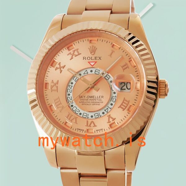Rolex Day-Date M118138-0143 36mm Men's Gold-tone Leather Strap: A Timeless Masterpiece