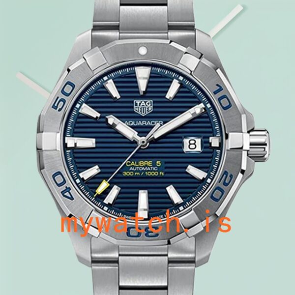 Tag Heuer Aquaracer Men 43mm WAY2012.BA0927 Bracelet: Genuine vs. Replica Analysis