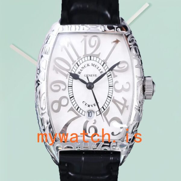 Franck Muller Cintrée Curvex 8880 CC AT-1 40mm Unisex Automatic Silver-tone: A Timeless Masterpiece