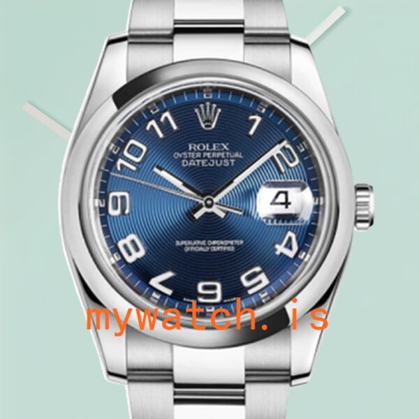 Rolex Datejust 116200BLCAO 36mm Mens Blue Concentric Dial: A Comprehensive Guide