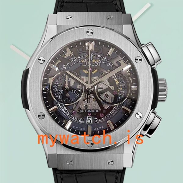 Hublot Tourbillon Skeleton Titanium 45mm 506.NX.0170.LR Men Skeleton Dial: Genuine vs. Replica Analysis