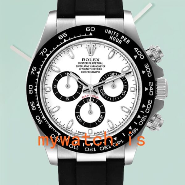 Rolex Daytona 116519 Mens 40mm Rubber Band: Genuine vs. Replica Analysis